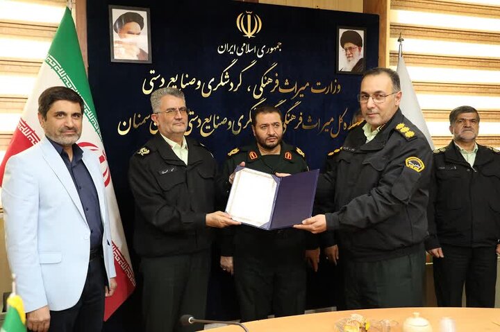 «هاشمیان» فرمانده یگان حفاظت میراث فرهنگی استان سمنان شد «هاشمیان» فرمانده یگان حفاظت میراث فرهنگی استان سمنان شد