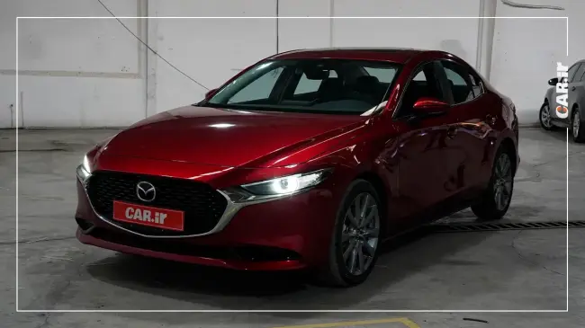 هوندا سیویک در مقابل مزدا 3! رقبای قدیمی با نسلهای جدید مزدا 3 آفتاب خودرو (1).webp