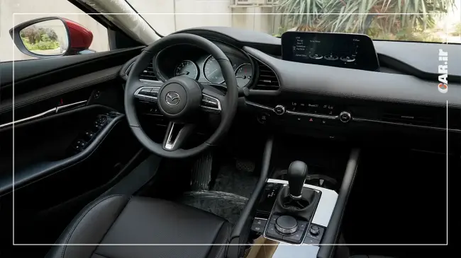 هوندا سیویک در مقابل مزدا 3! رقبای قدیمی با نسلهای جدید مزدا 3 آفتاب خودرو (9).webp