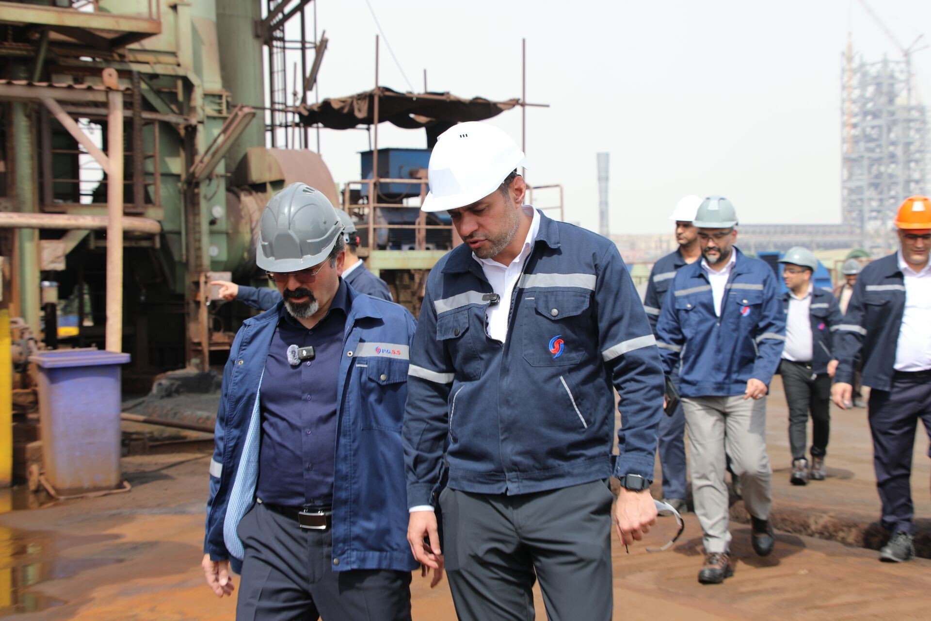 بازدید مدیرعامل هلدینگ صبا انرژی از شرکت صبا فولاد خلیج فارس بازدید مدیرعامل هلدینگ صبا انرژی از شرکت صبا فولاد خلیج فارس