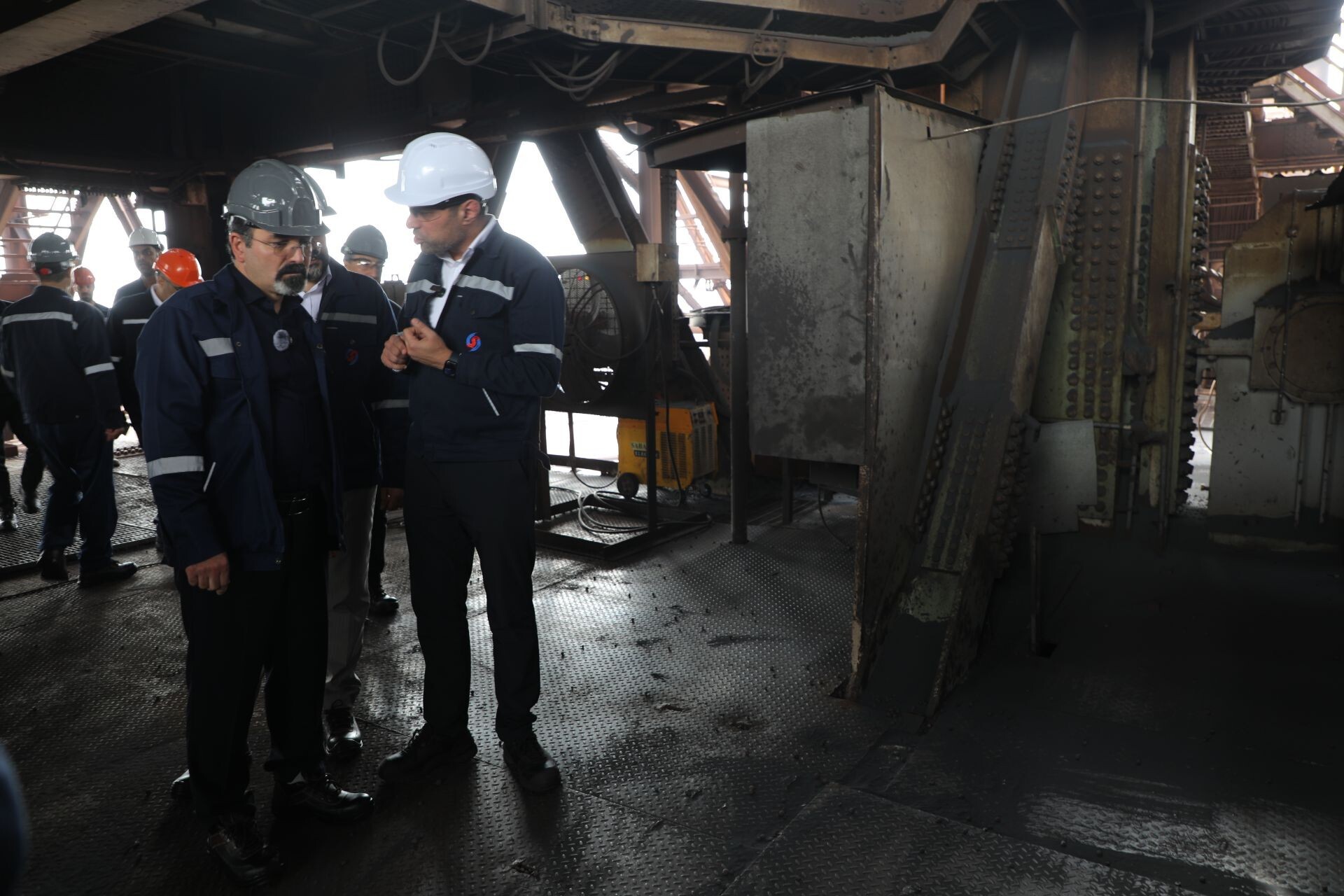 بازدید مدیرعامل هلدینگ صبا انرژی از شرکت صبا فولاد خلیج فارس بازدید مدیرعامل هلدینگ صبا انرژی از شرکت صبا فولاد خلیج فارس