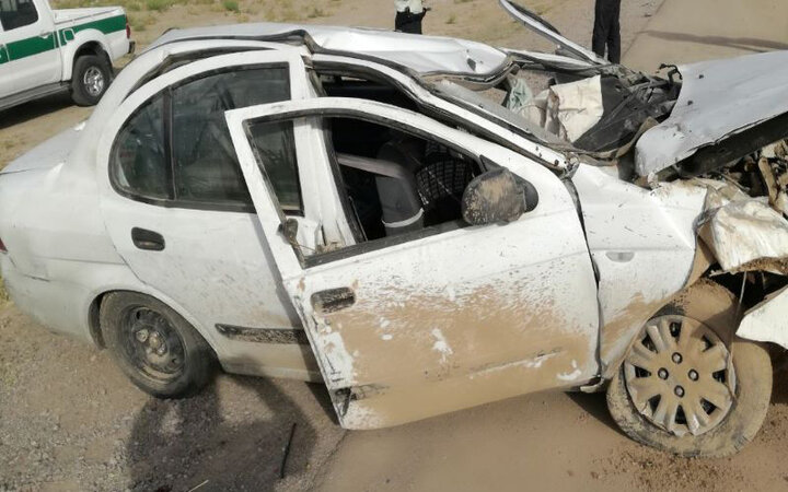 تصادف در محور شاهرود به میامی ۴ مصدوم برجا گذاشت تصادف در محور شاهرود به میامی ۴ مصدوم برجا گذاشت