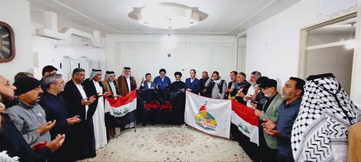 دیدار جمعی از موکب داران کشور عراق با خانواده شهیدان «سفیدپری» دیدار جمعی از موکب داران کشور عراق با خانواده شهیدان «سفیدپری»