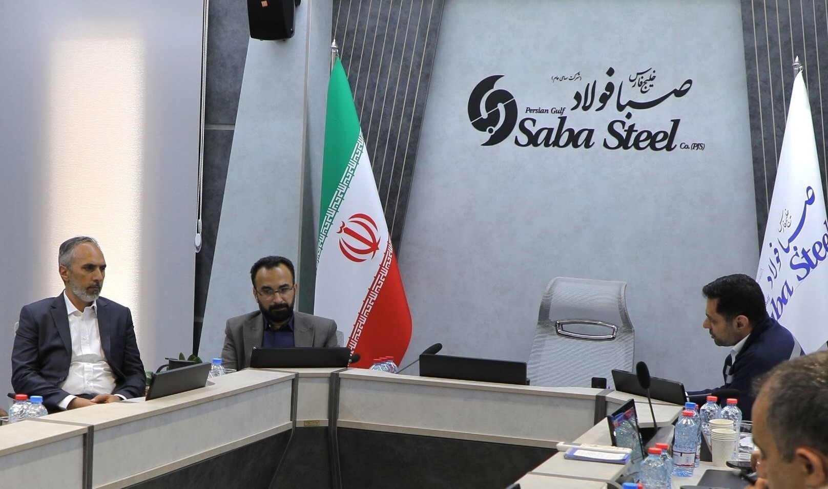 قدردانی و تشکر امین زاده حسابرس کل دیوان محاسبات کشور از عملکرد شرکت صبا فولاد خلیجفارس در طی جنگ تحمیلی سوم و تداوم تولید و صیانت از حقوق کارگران قدردانی و تشکر امین زاده حسابرس کل دیوان محاسبات کشور از عملکرد شرکت صبا فولاد خلیجفارس در طی جنگ تحمیلی سوم و تداوم تولید و صیانت از حقوق کارگران