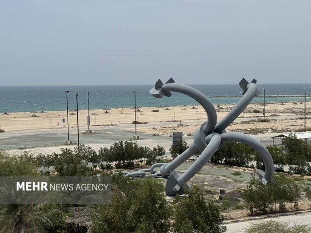 لنگری برای تاریخ؛ نمادی نو بر ساحل کیش لنگری برای تاریخ؛ نمادی نو بر ساحل کیش