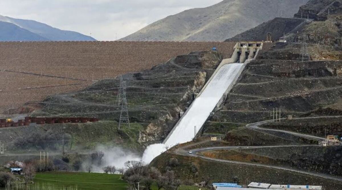 یکی دیگر از سدةای کشور سرریز شد یکی دیگر از سدةای کشور سرریز شد