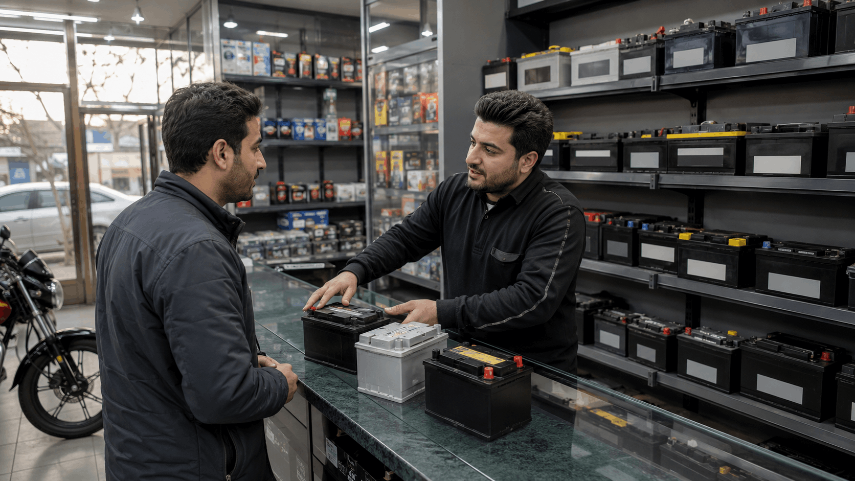 خرید باتری در شرق تهران؛ باتری ماشین یا موتور را از کجا بخریم؟ فروش باتری خودرو