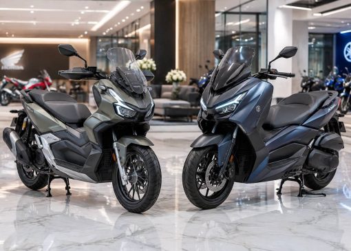 دوئل اسکوترهای لوکس؛ آیا هوندا ADV 160 بخریم یا یاماها XMAX 250؟