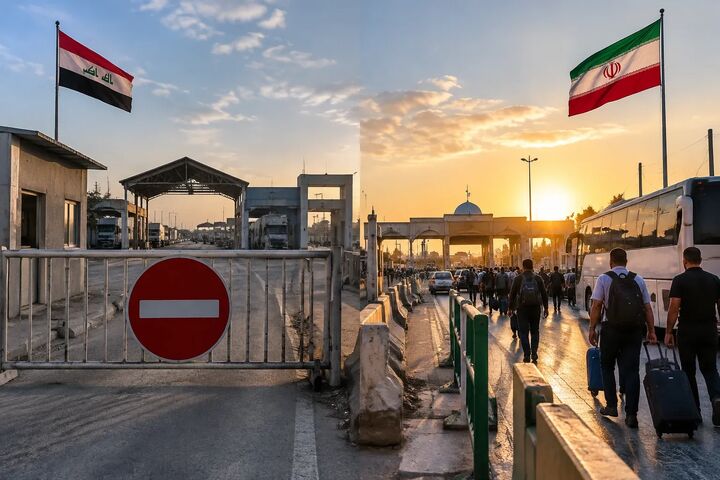 بازگشایی محدود مرز شلمچه برای تردد مسافران جامانده بازگشایی محدود مرز شلمچه برای تردد مسافران جامانده